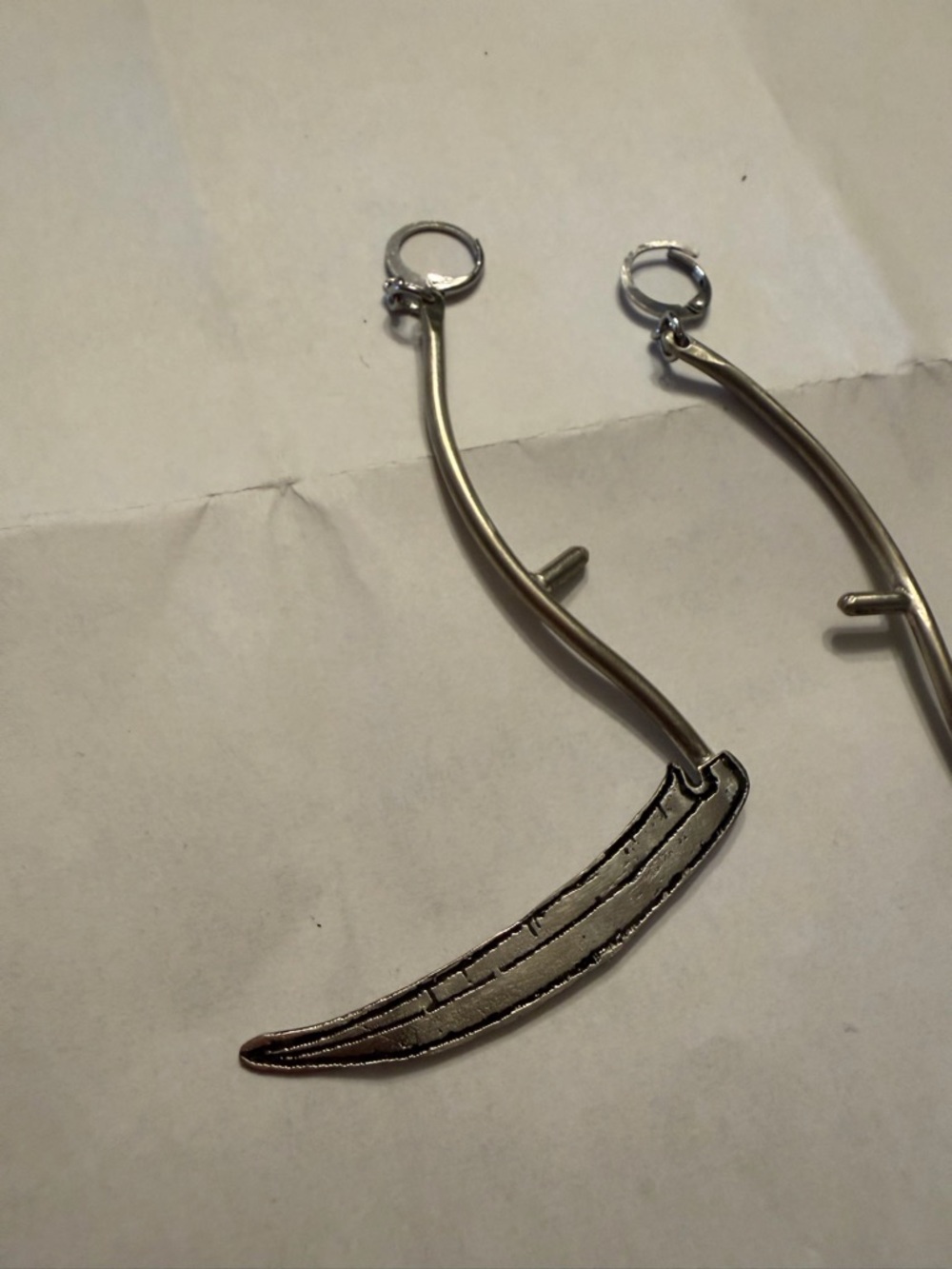 Chaos & Hell | Reaper Earrings New in box - Picture 4 of 9